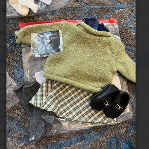 Retired Vintage American Girl Doll Perfectly Plaid Outfit (1999)